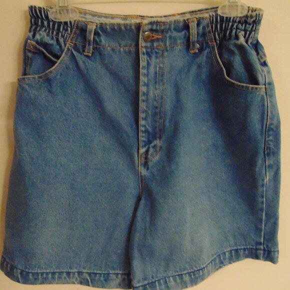 Vintage Tower Hill Sport Blue Denim Shorts, Size 8 - Picture 2 of 10